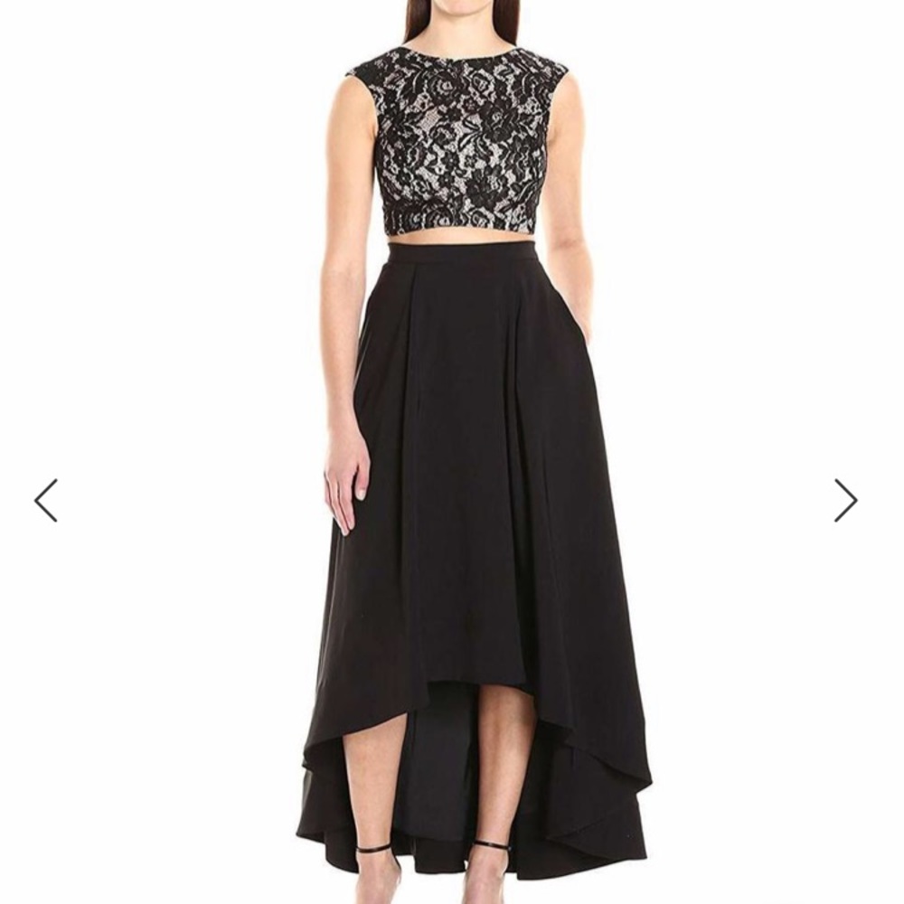 Two piece dress by Aidan Mattox